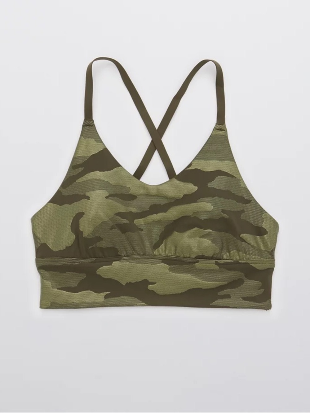Offline Arie Olive Camo Strappy Sports Bralette - Women Intimates NWOT - Picture 4 of 7